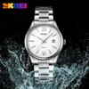 Reloj SKMEI Time Beauty para hombre, clásico, de moda, con calendario, de cuarzo, de acero inoxidable, con reloj de pulsera de negocios, venta al por mayor