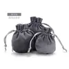 Bolsa para joyas bolsa pequeña de tela bolsa de terciopelo bolsa de terciopelo con cordón bolsa de cordón a mano collar para joyas bolsa para joyas fábrica mayorista