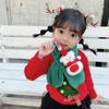 Bufanda Infantil para Niñas Invierno Estilo Coreano Niños Otoño e Invierno Bufanda Cálida A prueba de Viento Linda Bebé Tablero de Ajedrez Moderna