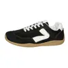 Zapatillas deportivas casual versátiles de entrenamiento estilo alemán para mujer, talla grande, para primavera y otoño, nuevas, de punta redonda, suela plana, casual y a la moda, para uso en exteriores
