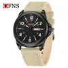 OFNS Venta Caliente Reloj Delgado Luminoso Casual de Negocios para Estudiantes Hombres Doble Calendario Resistente al Agua Reloj de Pulsera de Cuarzo