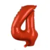 Globo digital de aluminio grande de 40 pulgadas independiente transfronterizo versión de EE. UU. cuerpo delgado Globo digital Decoración de fiesta de Amazon