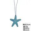 Al por mayor Transfronterizo Hecho a mano con Cuentas Estrella de Mar Colgante Joyería Bolsos de Mujer Accesorios Accesorios Decoración DIY Llaveros