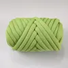 Gasa de Algodón Hilado en Núcleo Extra Grueso Tiras de Lana Islandesa DIY para Tejer a Mano Mantas, Camas para Gatos, Cojines y Almohadas