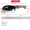 Cuchillo Forjado con Cabeza de Dragón Más Vendido Transfronterizo, Cuchillo de Tallado Pixiu, Cuchillo de Alta Dureza para Cortar Costillas de Cordero y Filetes de Res, Cuchillo de Cocina Pequeño