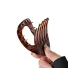 Novo Presilha de Cabelo Grande Oval Plana Fosca Simples Francesa com Design Curvo e Confortável da Amazon