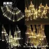 Accesorios de Decoración para Lugar de Boda Lámpara con Forma de Candelabro de Fuegos Artificiales de 10 Cabezas Colgante Rústico Candelabro Decorativo Venta al por Mayor Regalo