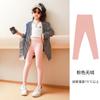Leggings para niñas con exterior de terciopelo primavera y otoño invierno niños medianos y grandes pantalones negros de tiburón para niños pantalones ajustados tipo Barbie para niños