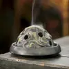 Adorno de Quemador de Incienso Celadón Montaña Zijian para Hogar Interior Ceremonia del Té Quemador de Incienso de Sándalo Quemador Retro de Aromaterapia de Montaña
