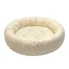 Cama Floral Estilo Japonés para Gatos, Adecuada para Todas las Estaciones, Cama Redonda Suave y Cómoda, Cama para Dormir para Perros y Gatos, Uso en Verano