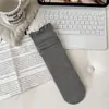 Calcetines apilables de encaje estilo ballet para otoño e invierno, color liso, estilo ins, calcetines de media pantorrilla simples y versátiles, algodón puro, sin costuras, calcetines Zhuji