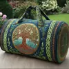 2026 Novo Modelo Transfronteiriço Estilo Pintura a Óleo Série 1 Curta Distância Portátil Acolchoada Bolsa de Viagem Multifuncional Esportiva Fitness