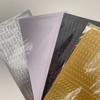 Estampagem a Quente Dourado Prateado Maiúsculas Minúsculas Alfabeto Inglês Adesivos Foto Polaroid Coreana Papel No Show Decoração Guka Adesivos DIY