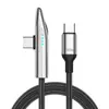 Cable de Datos de Carga Rápida Doble Tipo-C para Juegos Móviles 240W Súper Rápido Totalmente Compatible con Cable de Carga para Teléfono Móvil y Computadora