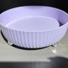 Caja Organizadora Giratoria Redonda Grande de Plástico para Botellas de Condimentos de Cocina para Salsa de Soja y Vinagre, Organizador de Condimentos para el Hogar