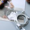 Tijeras Pequeñas de PVC, Tijeras para Uñas, Cable de Datos para Auriculares, Empaque para Joyería, Bolsa de Plástico de PVC, Bolsa con Cierre para Accesorios de Teléfono Móvil