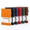 Directamente del fabricante, cuaderno A5 con cubierta de piel sintética, cuaderno de oficina, cuaderno de tapa dura rayado, cuaderno para estudiantes con banda para el trabajo