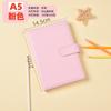 Caderno Casual A5 Personalizável com Logo Impressível Reunião de Negócios Trabalho Escritório Bloco de Notas com Fivela de Couro de Alto Valor