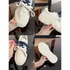 Versión de cuero genuino ~ Aumento de altura interna de 7 cm Zapatos de entrenamiento alemanes para mujer, nuevo modelo 2026, zapatillas deportivas casuales de suela gruesa en bloques de color, con cordones Zapatos Forrest Gump
