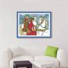 NKF novo ponto cruz bordado decorativo Papai Noel 15 Natal DIY desenho animado fábrica atacado geração