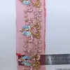 Encaje Bordado con Cuentas Tridimensionales de Onda, Accesorios de Decoración para Vestido de Lujo Pesado, Chaqueta Estilo Tweed, Accesorios para el Cabello DIY