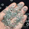Jadeíta Birmana Natural Grado A 9mm cuentas sueltas redondas al por mayor DIY pulsera de joyería de jade pendiente botón accesorios