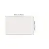 Mantel de Silicona Transparente Engrosado, Mantel de Mesa Impermeable y Resistente al Aceite, Protector de Gabinete, Protector de Cajón, Almohadilla de Escritorio Plegable Resistente al Calor Antideslizante