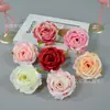 Flor de rosa de sueño de simulación decoración del hogar caja de flores caliente transfronteriza con flores cabeza de bandera de traje antiguo hacer corona arreglo floral