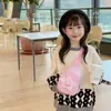 Bolsa Linda para Niñas Caricatura Bolso Cruzado Infantil 2025 Nuevo Bolso de Pecho de Niña Pequeña de Peluche Billetera Pequeña para Bebé