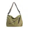 Nova Bolsa Simples Transfronteiriça Casual Moda Versátil de Ombro Único Tendência Japonesa Grande Capacidade Unissex Bolsa Transversal