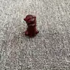 Talla en Madera de Sándalo Rojo Juego Completo de 12 Animales del Zodiaco Manijas Lindos Adornos Curativos de Escritorio Manijas Antiguas para Atracciones Turísticas