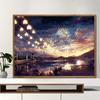 Paisaje DIY pintura al óleo digital planta pintura pintada a mano flor pintura decorativa pintada a mano pintura al óleo de pared relleno LY