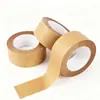 Fita de Papel Kraft Autoadesiva Laminada Biodegradável Fácil de Rasgar à Mão Fundo de Porta-Retrato Mascaramento Vedação de Caixa