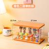 Caja de almacenamiento de caja ciega hecha a mano Vitrina burbuja totalmente transparente Vitrina mate estante de almacenamiento para muñecas Lego acrílico