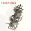 Trilho Suspenso C30 Ferro Galvanizado Fábrica Roldana para Porta de Correr Aço Inoxidável C50 Rolamento de Roda Suspenso Cabo de Porta de Correr