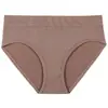 Ropa interior para mujer de algodón antibacteriano, talla grande, cintura media-baja, lencería sexy para mujer, color liso, hilo, sin costuras, fina