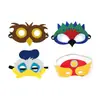 Máscara de Fieltro Disfraz Show de Baile Decoración Fiesta Infantil Dibujos Animados Gafas Anime Máscara de Maquillaje Artístico