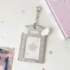 Hisocute Estilo Coreano Colección de Portatarjetas de 3 pulgadas, Almacenamiento de Fotos de Celebridades y Colgador de Exhibición con Cubierta Protectora, Múltiples Estilos Disponibles