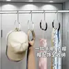 Almacenamiento de Sombreros Uso en Casa Gancho Circular Estante de Exhibición de Sombreros Armario de Dormitorio Gancho para Bolsos Gancho Colgador de Sombreros Estante Colgador