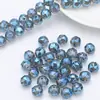 Cuentas de cristal 10MM bola de flor 128 facetas accesorios para joyería DIY pulsera collar aretes accesorios accesorios para ropa