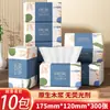 60 Pacotes de Papel Toalha, 300 Folhas, Guardanapos de Tamanho Grande, Caixa Fechada, Pacote Familiar, Papel Higiênico, Lenço de Papel Facial Df
