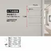 Prateleira de Armazenamento de Metal Ajustável Prateleira para Guarda-Roupa Montada na Parede Prateleira para Quarto sem Espaço Prateleira de Armazenamento Comercial