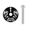 Cubierta de manillar de bicicleta MUQZI de aleación de aluminio, 28,6 mm, con tornillos