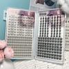 Nuevo Elfo Travieso Simulación Cola de Pez de Madre Combinación Individual Racimo Único Elfo Gato Perro Ojos de Perro Dibujo Animado Pestañas Postizas
