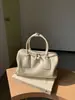 Bolsa Boston Vintage, hecha con piel de vaca suave de plena flor, gran capacidad, se puede llevar en la mano o usar como bolso de hombro, piel genuina, adecuada para el trabajo diario, disponible en stock de fábrica para venta al por mayor