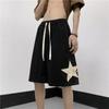 Pantalones cortos de baloncesto bordados con estrellas para hombre, de verano, modernos, de marca, holgados, casuales, de largo medio, estilo americano, ambiente urbano, pantalones deportivos