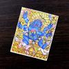 Gran cielo negro pintado a mano dorado Thangka pintura núcleo Zakilam Dios negro de la riqueza Pintura del dios amarillo de la riqueza Thangka pintura núcleo lienzo especial