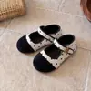 Sapatos Mary Jane de Bolinhas Infantis, Novo Estilo Outono, Sapatos Planos com Tira para Caminhada de Meninas, Sapatilhas para Combinar com Saias
