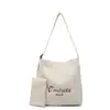 Bolso de Lona Estilo Coreano Ins Estilo Perezoso para Mujer, Ligero Casual Gran Capacidad para Viajar al Trabajo Estudiante Hombro Cruzado Bolso Madre-Hija
