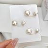 Pantalones de Cintura Alta con Sentido Avanzado Jeans Cambio de Cintura Broche Pequeño Niñas Hebilla Antiluz Pin para Cárdigan de Perlas Accesorios